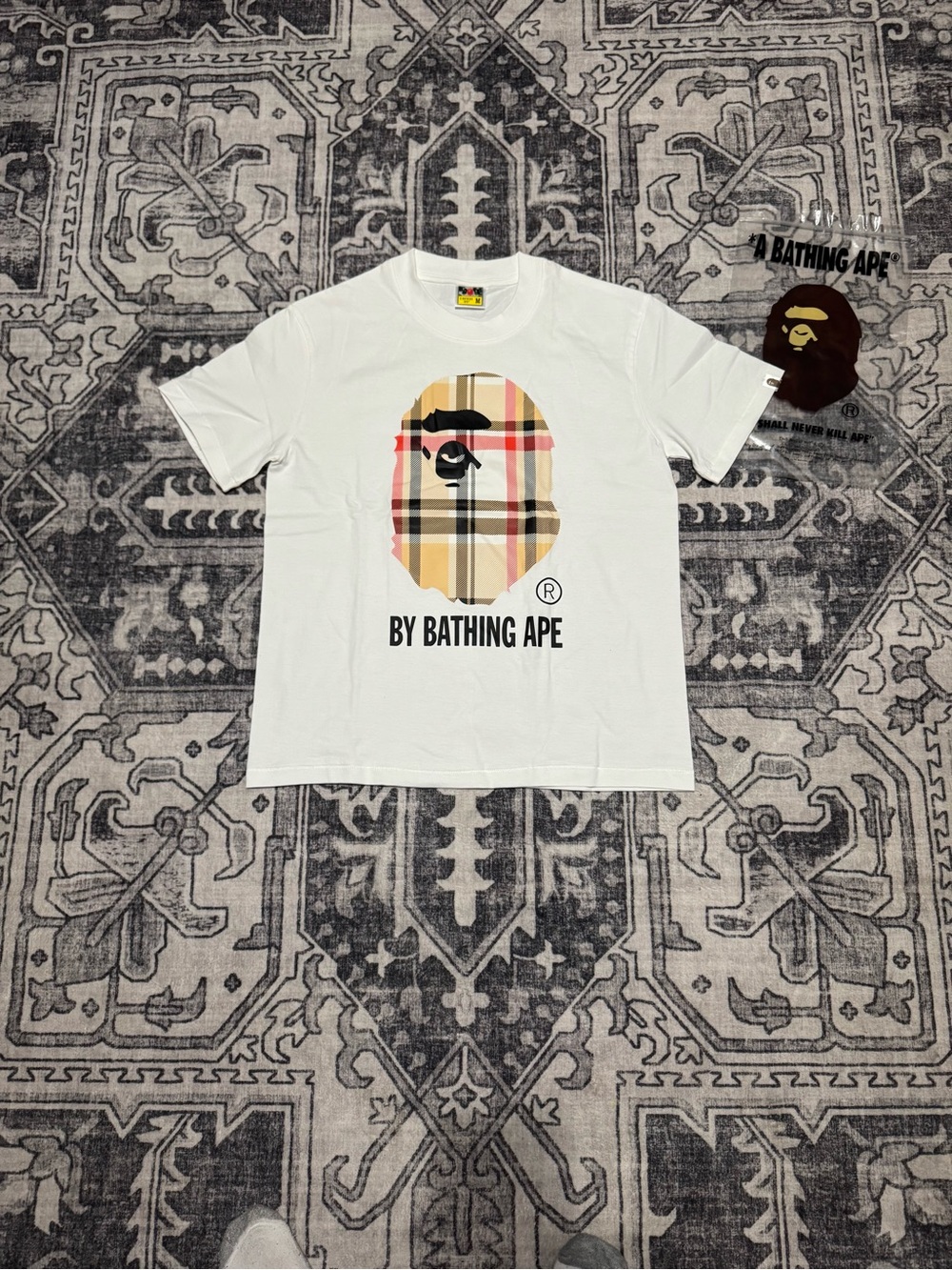 Burberry bape shirt
